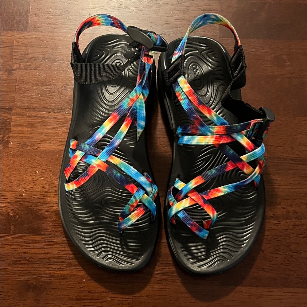 Chaco Multicolor Strappy Sandals NIB
